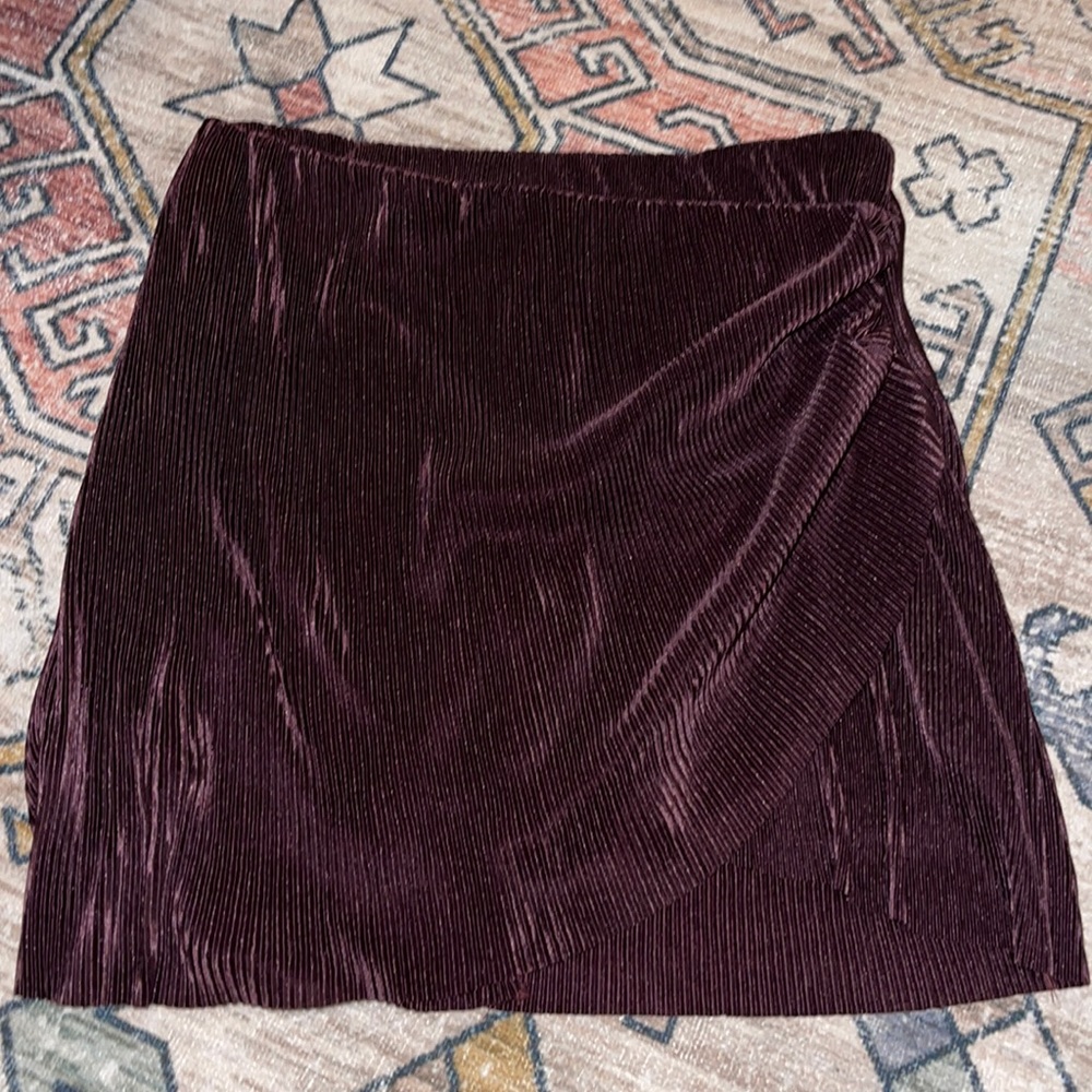 Altar’d State Pleated purple skirt